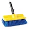 Rubbermaid Commercial Bi-Level Deck Scrub Brush, Poly Fibers, 10 Plastic Block, Tapered Hole FG633700BLUE - alternate 4